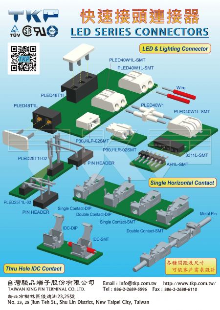 LED QUICK CONTACT SERIES CONNECTORS